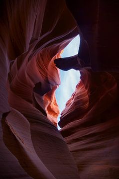 Antelope Canyon, Arizona, verenigde staten van Discover Dutch Nature