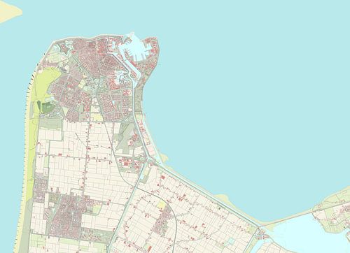 Kaart van Den Helder