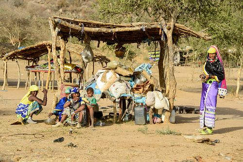 Fulani Bororo im südlichen Tschad