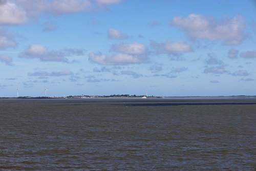 Foto's van Eemshaven en het Noordzee-eiland Borkum.