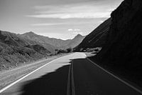 Road in the shade