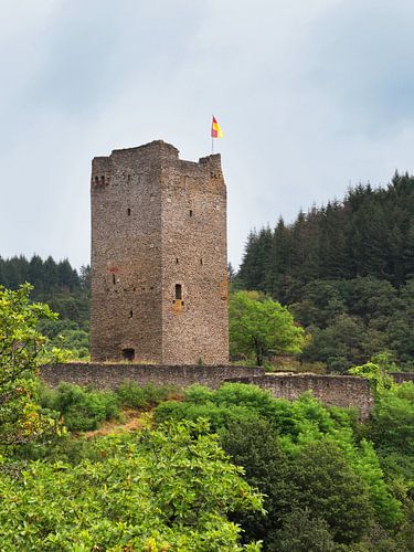 Ruine Oberburg Manderscheid in der Eifel