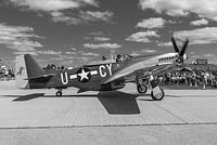 Warbird P-51 Mustang at Oshkosh 2019.