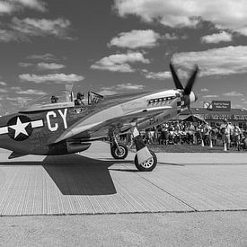 Warbird P-51 Mustang in Oshkosh 2019. von Luchtvaart / Aviation