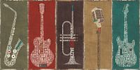 Type Band multi farbig, Michael Mullan