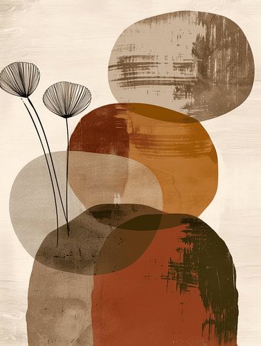 Japandi, modern en abstract