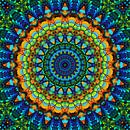 Mandala kleurrijk schil van Marion Tenbergen thumbnail