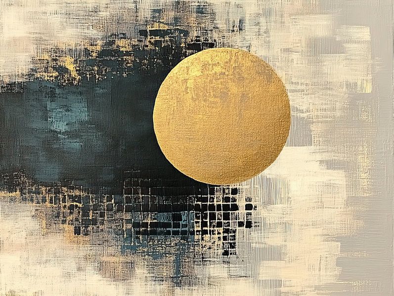 Gold circle by Zen and More