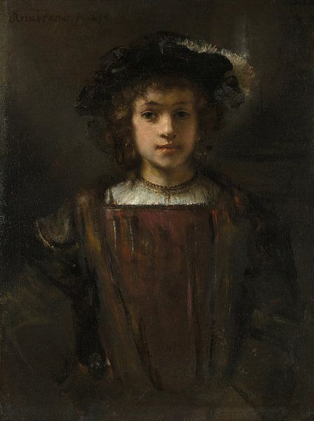 Rembrandts Sohn Titus (1641-1668), Stil von Rembrandt von Rembrandt van Rijn