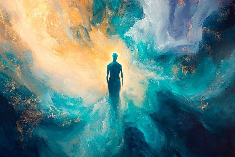 Soul journey through mystical colours by Poster Art Shop