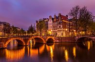Night in Amsterdam van Marc Smits thumbnail