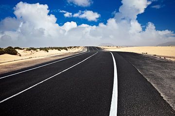 La route du désert