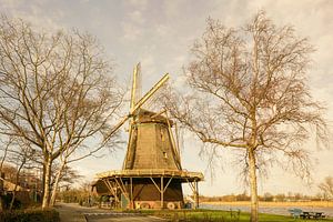 Molen. Holland. Impressionisme. van Alie Ekkelenkamp