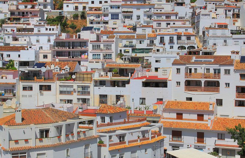 Mijas urbanizacione, Zuid Spanje von Tony Unitly