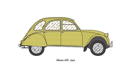 Citroën 2CV, 1949