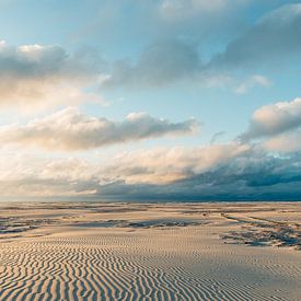 Rimpels en andere patronen in het zand op Terschelling van Alex Hamstra