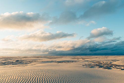 Rimpels en andere patronen in het zand op Terschelling van Alex Hamstra
