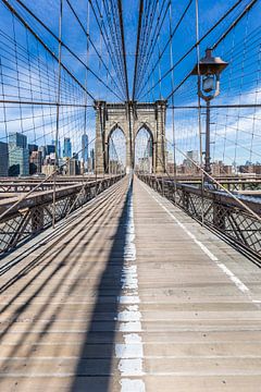 NEW YORK CITY Brooklyn Bridge van Melanie Viola