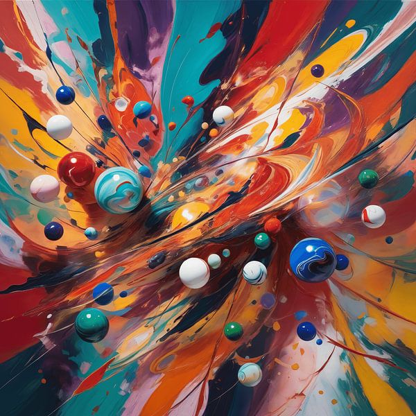 Alternative Lines one by VriesWol WallArt
