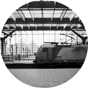 Station Rotterdam Centraal I Zwart Wit I Moderne architectuur I Analoge fotografie