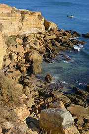 Fischerweg von Burgau nach Praia da Luz in der Algarve - Portugal