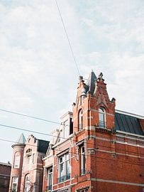 Amsterdam-Kanalhaus - Stadtansichtfotodruck von Raisa Zwart Reisefotografiedrucke