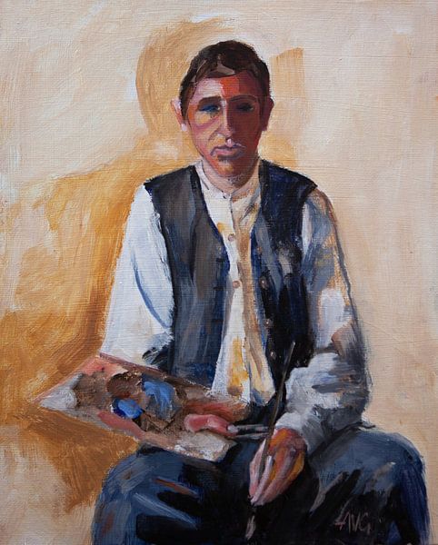 Giorgio Morandi van Antonie van Gelder Beeldend kunstenaar