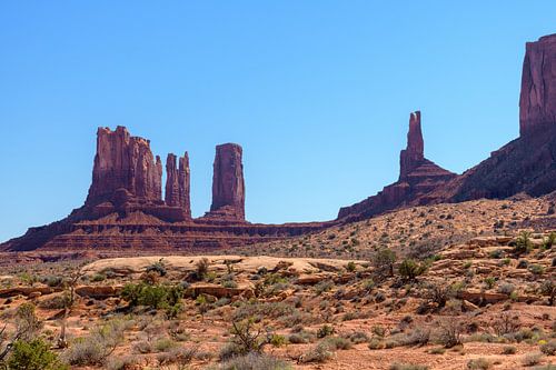 Een rit naar Monument valley