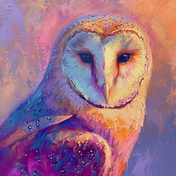 Barn owl by Poster Art Shop