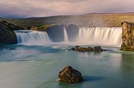 Waterfall the Godafoss, Iceland by Henk Meijer Photography thumbnail