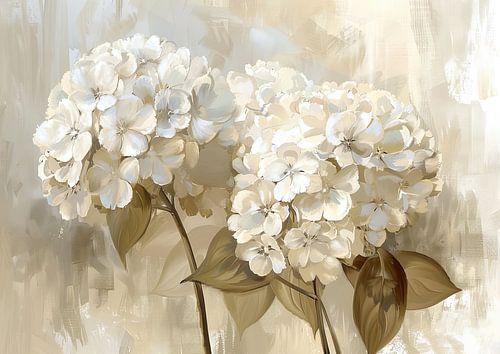 Hortensie von Wunderbare Kunst