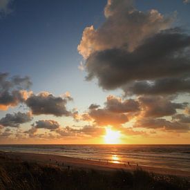 Sonnenuntergang Texel von Harry Kool