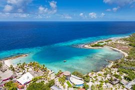 Drone shot Jan Thiel Curacao