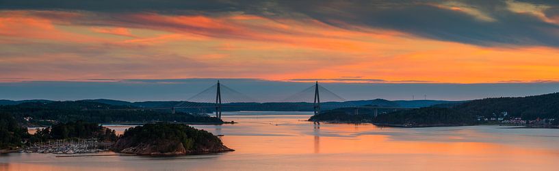 Uddevalla-Brücke, Schweden. von Henk Meijer Photography