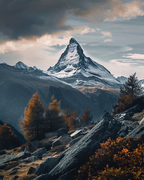 Frostiges Paradies im Glanz von fernlichtsicht