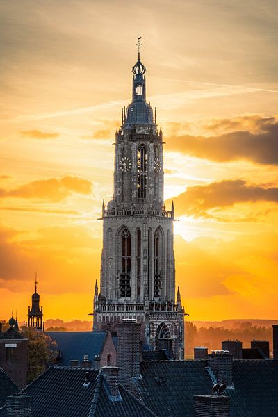 Orange evening by Max ter Burg Fotografie