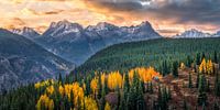 Colorado Mountain Sunrise Photo - San Juan Mountains Picture - Landschapsfotografie