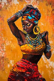 Auf den Spuren der afrikanischen Kultur von Poster Art Shop