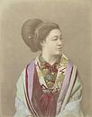 Portrait of a Japanese woman, Raimund von Stillfried-Ratenitz by Masterful Masters thumbnail