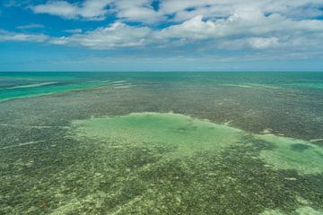 USA, Florida, Fantastische oceaan natuur plat water landschap van adventure-photos