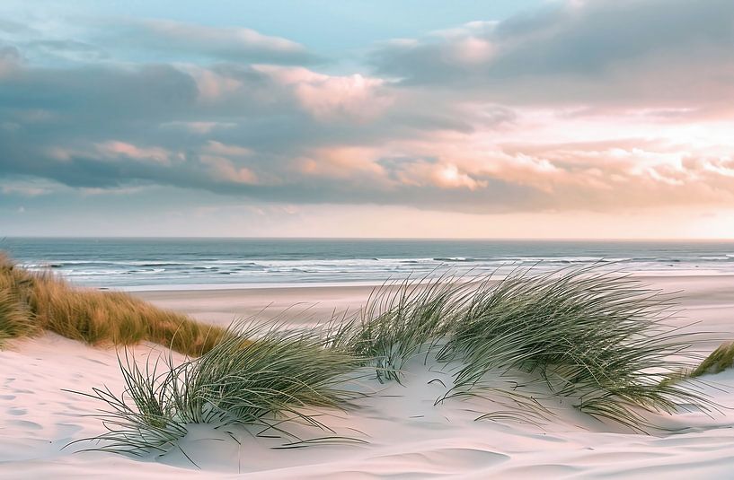 Op stap op het strand van fernlichtsicht