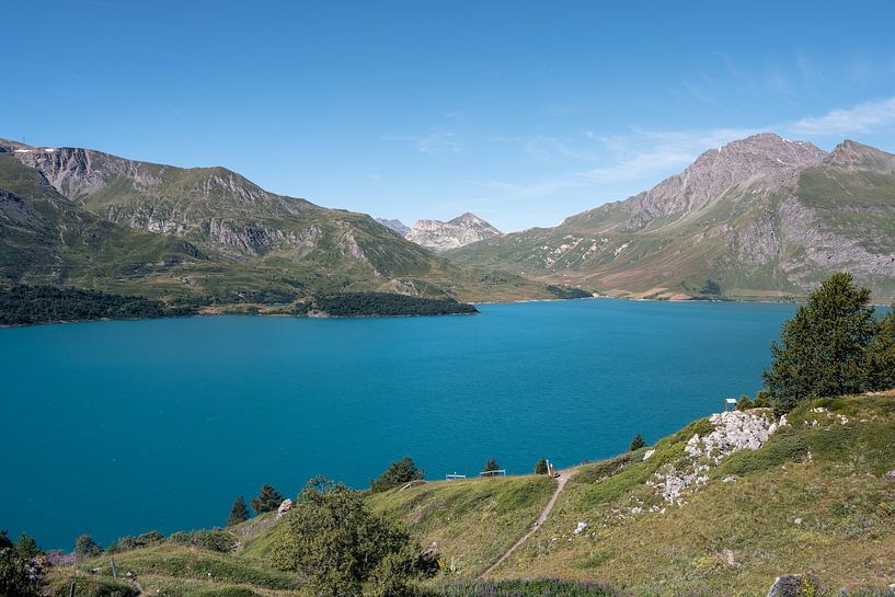 Lac Du Mont-Cenis in the French Alps by Mickéle Godderis
