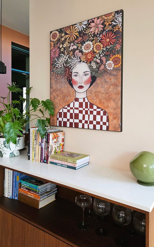 Flowers on my mind (no.2023-03)  by Kris Stuurop 