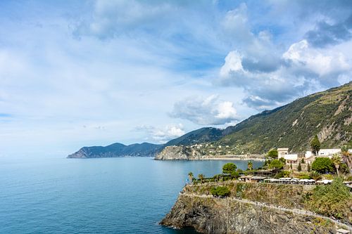 Stadsbeeld van Manarola