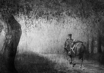 Man met paard von Leonie Kuiper