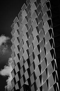 détail de belles lignes dans le bâtiment
