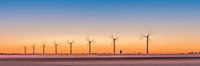 Wind farm in the polder by eric van der eijk thumbnail