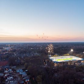 Stadion de Vijverberg 9 van Gerrit Driessen