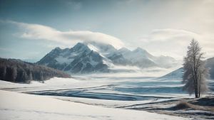 Winterlandschaft von Anton de Zeeuw