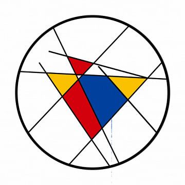Piet Mondrian Art Round